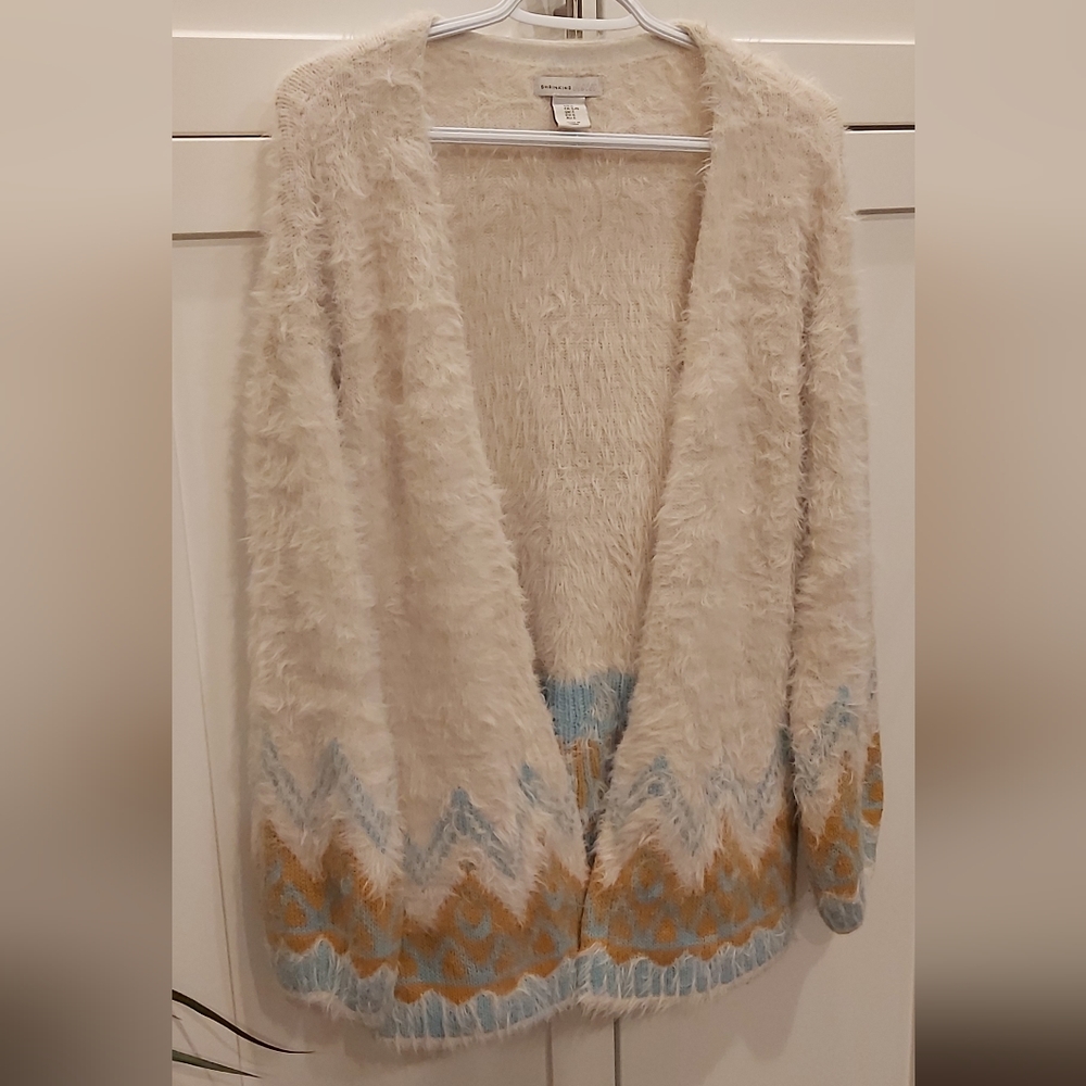 Shrinking Violet open cardigan.